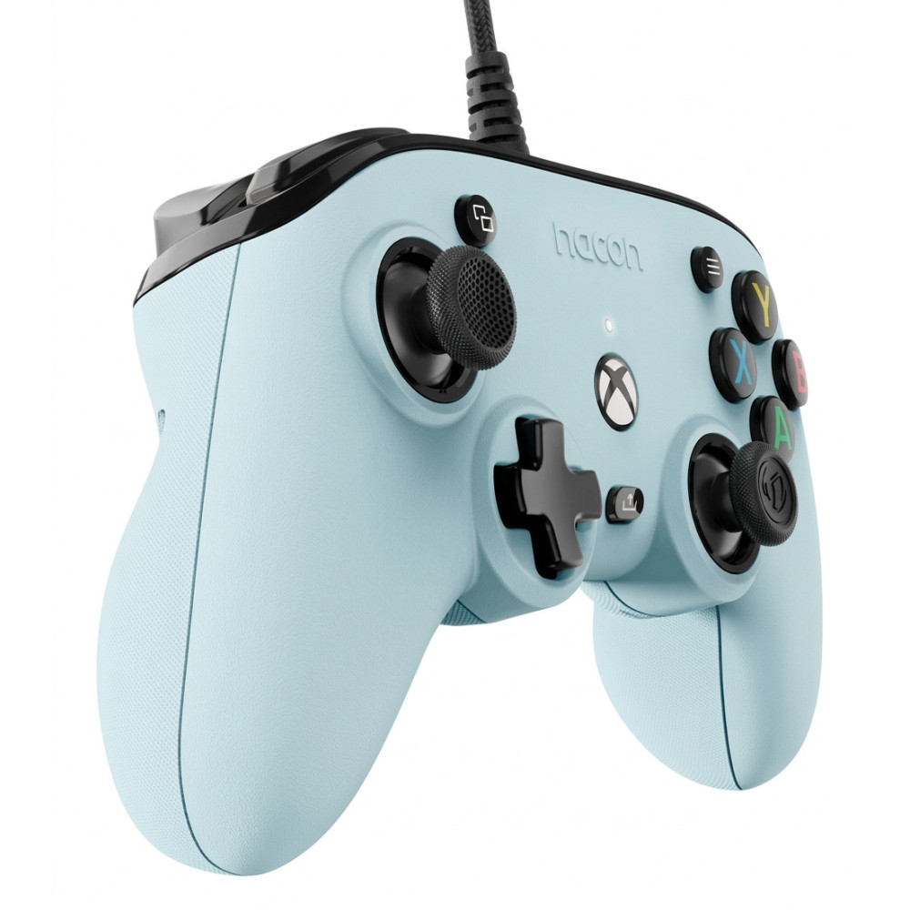 Manette de Jeu Filaire Pro Compact NACON pour Xbox | PC / Bleu Pastel
