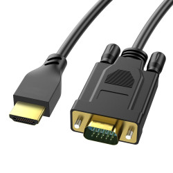 Câble HDMI vers VGA / Noir