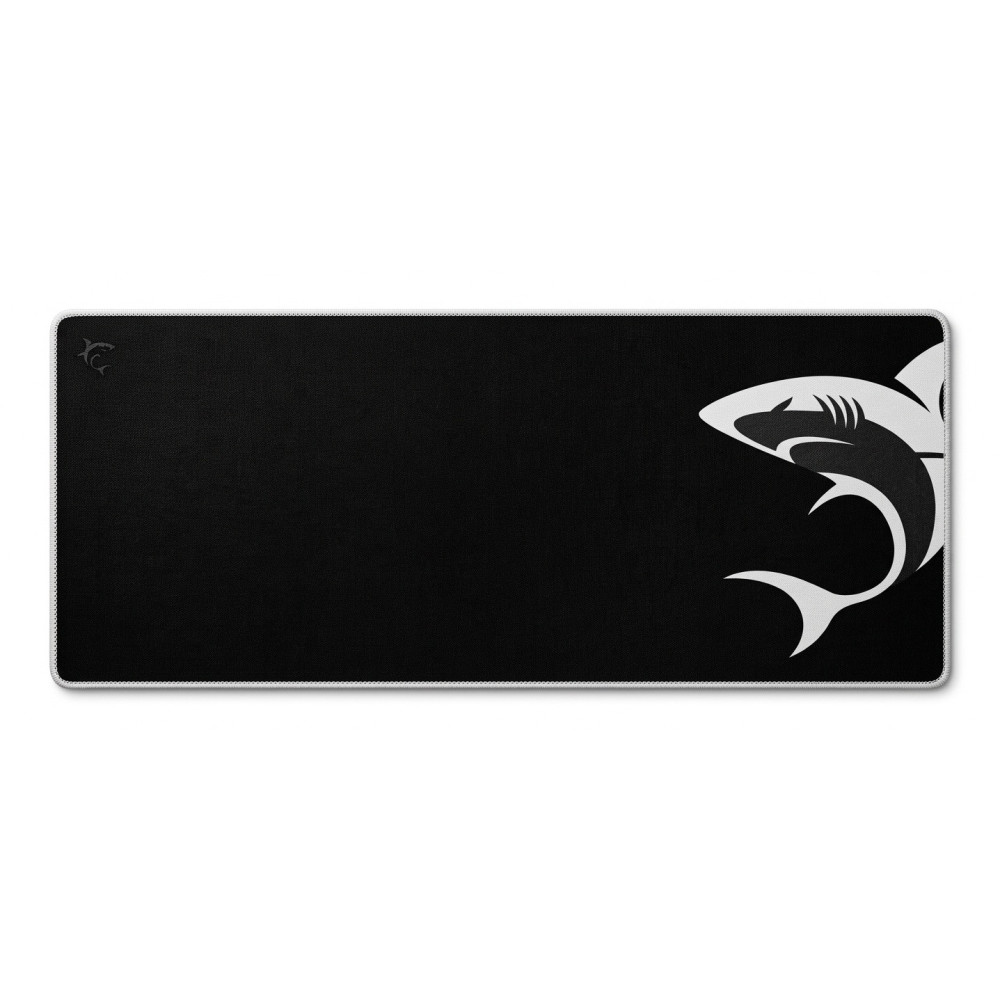 Tapis  Souris Gamer WHITE SHARK Requin  MP-1967 / 800 x 350 x 3 mm / NOIR