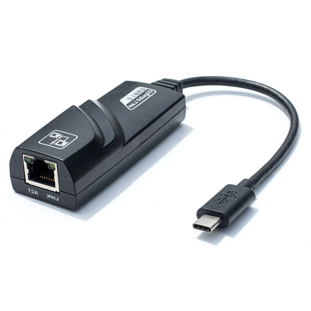 CARTE RESEAU TYPE C Vers RJ45 Gigabit 10/100/1000M
