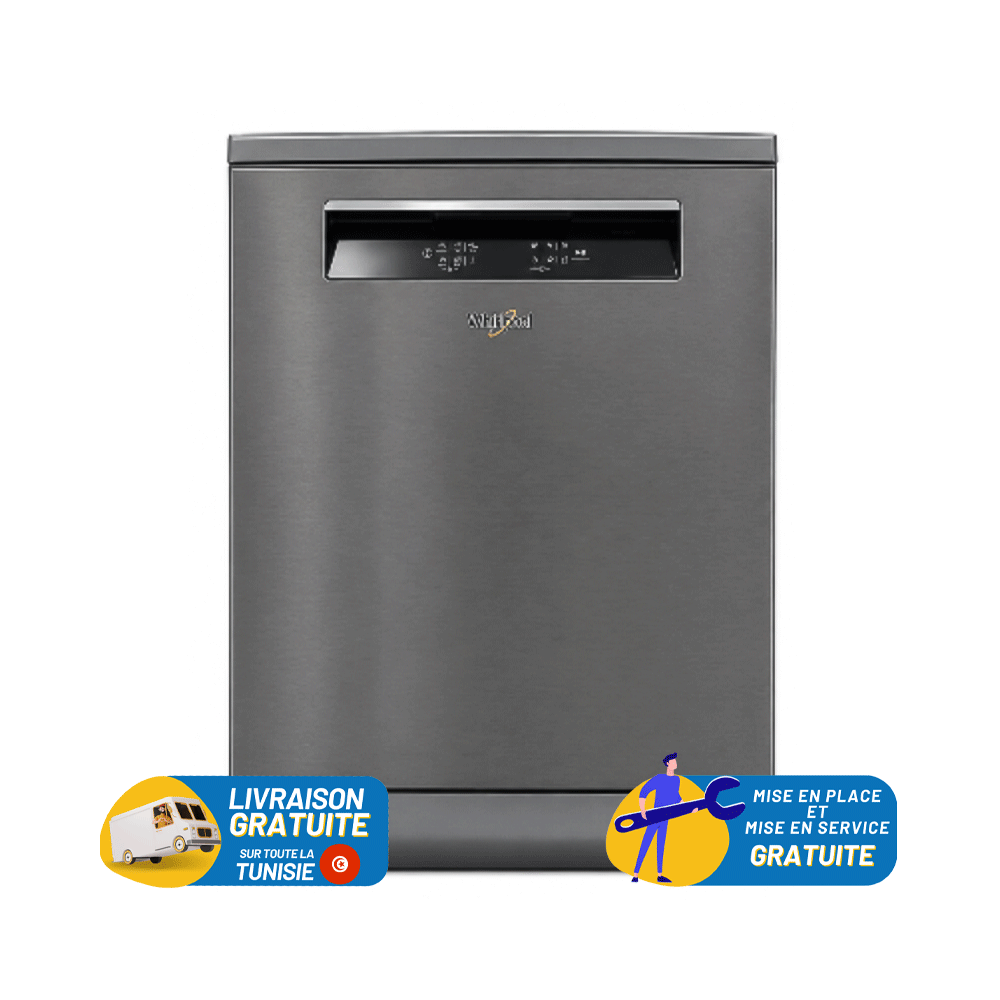 LAVE VAISSELLE WHIRPOOL 15 Couverts / WFD651DD3XBRNA / Dark inox