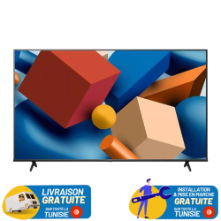 TV HISENSE 65" QLED 4K UHD Smart TV  Noir