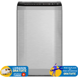 Machine à laver SHARP TOP 13KG Inverter / ES-TD13GSSP / Stainless