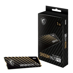 Disque Dur Interne MSI SPATIUM M470 1To SSD PCIe 4.0 NVMe M.2