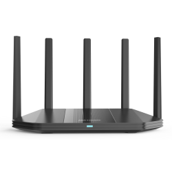 Routeur Double Bande Sans Fil Hikvision DS-3WR30X 3000 Mbps / Noir
