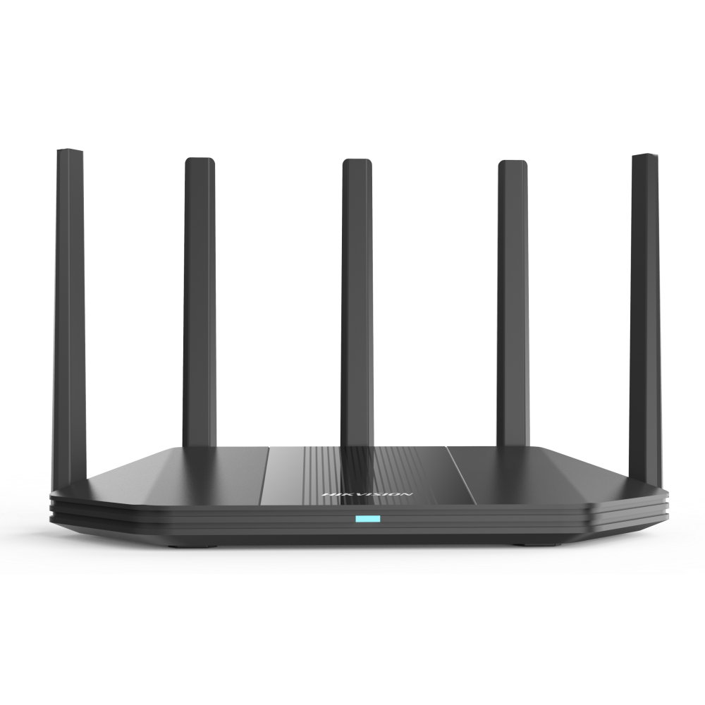 Routeur Double Bande Sans Fil Hikvision DS-3WR30X 3000 Mbps / Noir