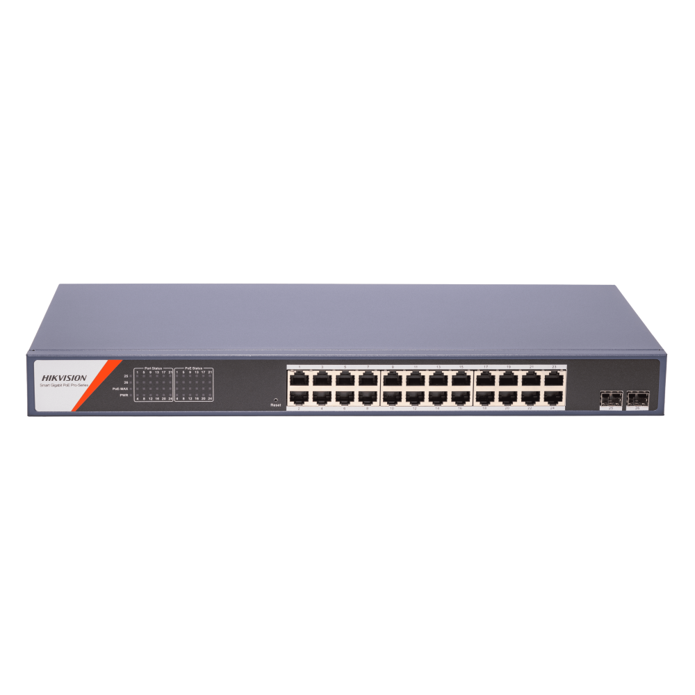 Switch HIKVISION DS-3E1526P-SI24P2F 24 POE 370W 2 SFP 1G