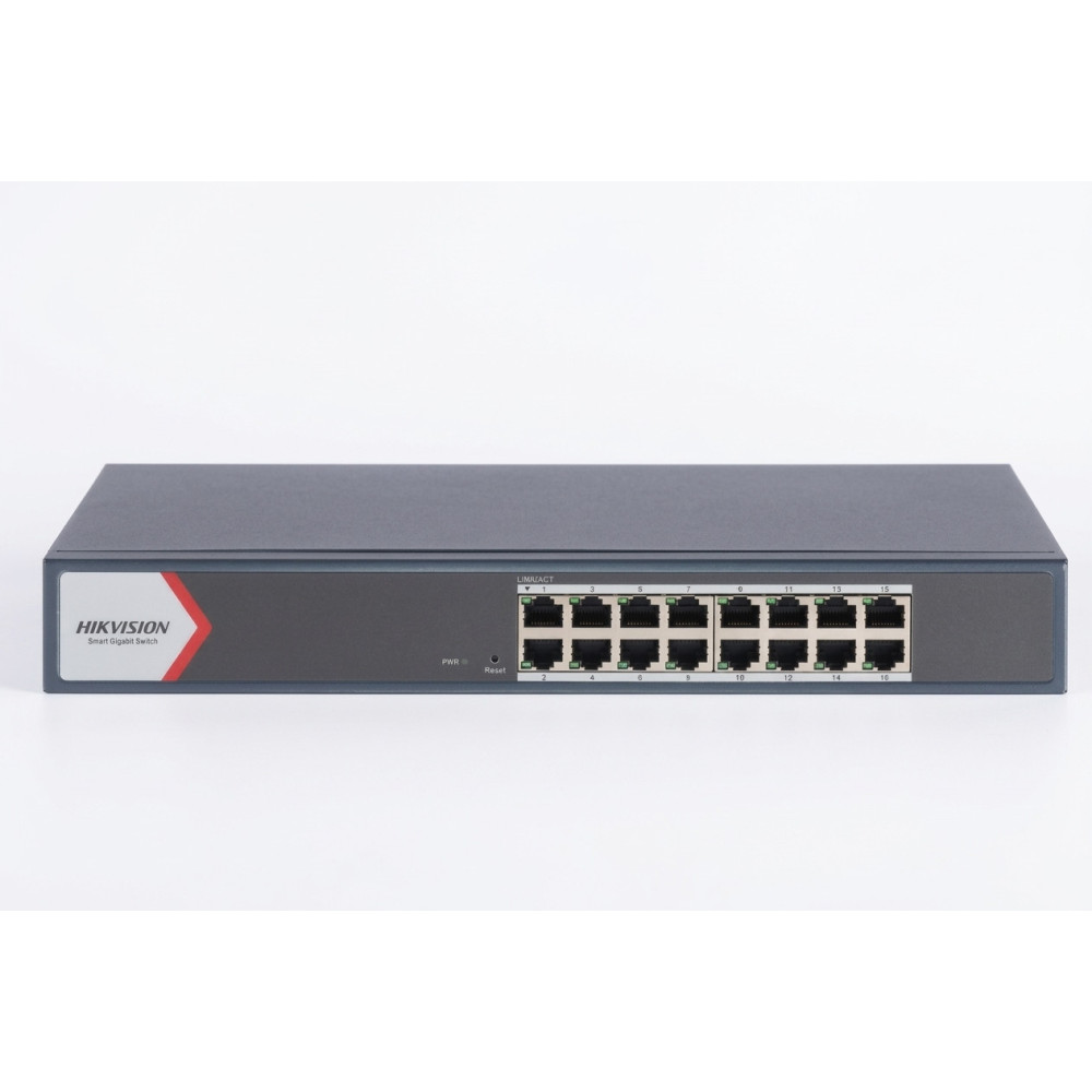 Switch De Bureau intelligent HIKVISION 16 PORTS 10/100/1000 MBPS