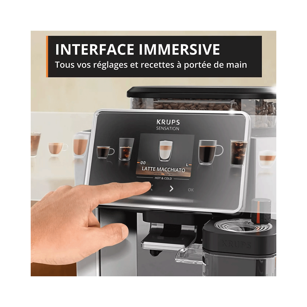 Machine à Café Expresso KRUPS 1.7Litre / EA918GE0 / Noir