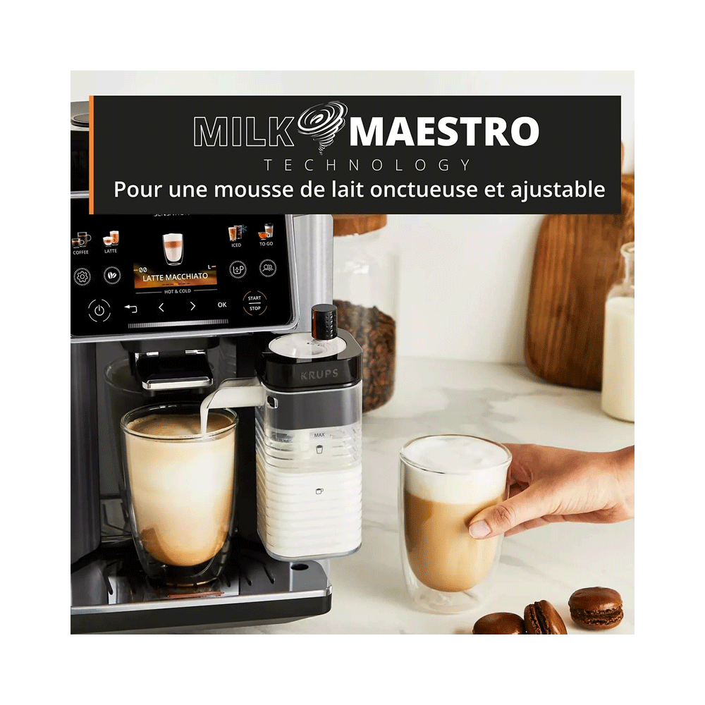 Machine à Café Expresso KRUPS 1.7Litre / EA918GE0 / Noir