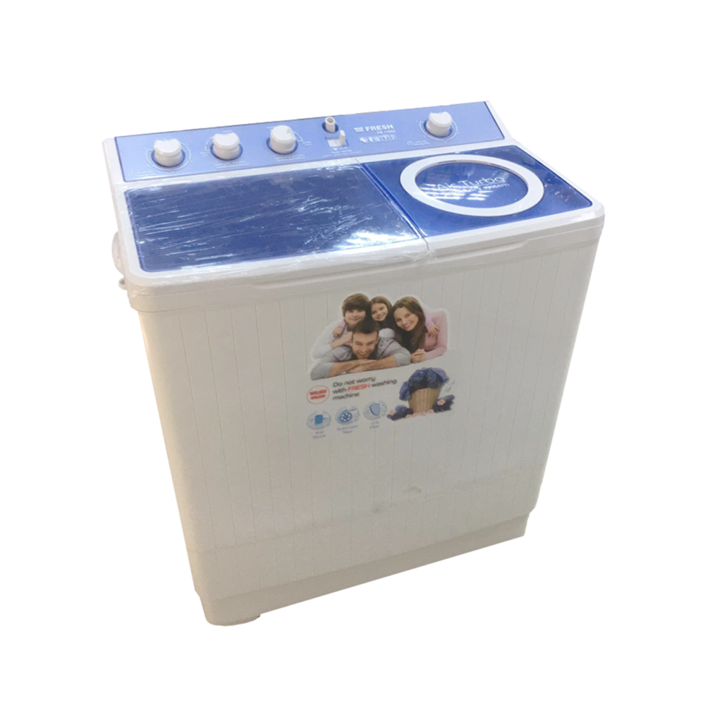 Machine à Laver FRESH Semi Automatique 11Kg / Blanc / TTW-11G