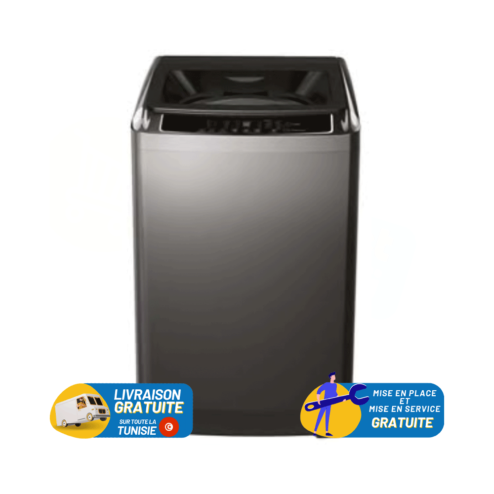 Lave linge Maxwell INVERTER 20kg / MAX-WMTLP20DS / Dark Silver + Afficheur Digital