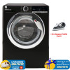 Lave linge Hoover H-WASH 300 LITE 10.5 KG Smart / 1400 trs / Noir