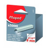 Boite de 5000 Agrafes Maped Nº 2115 1/4 galvanisé