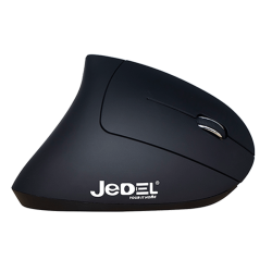 Souris verticale sans fil 6D JEDEL / Noir