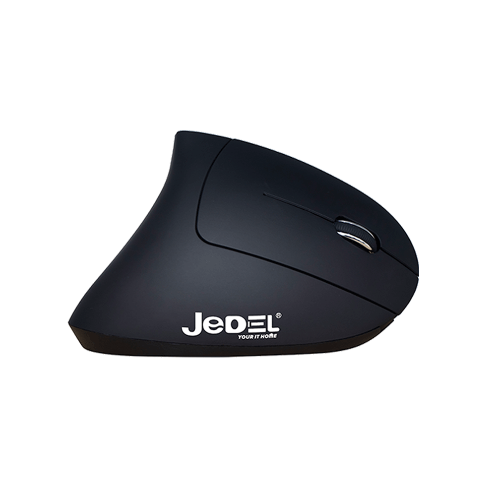 Souris verticale sans fil 6D JEDEL / Noir