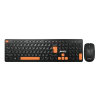 Ensemble Clavier Souris Jedel  Sans Fil WS750 / Noir