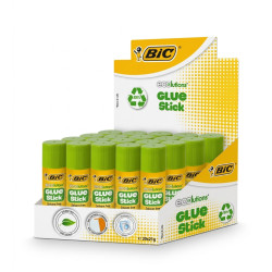 20 Bâtons de Colle Stick Bic Glue Stick 21G