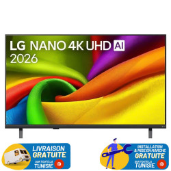 TELEVISEUR LG 55'' NANO 4K  UHD NanoCell Smart TV