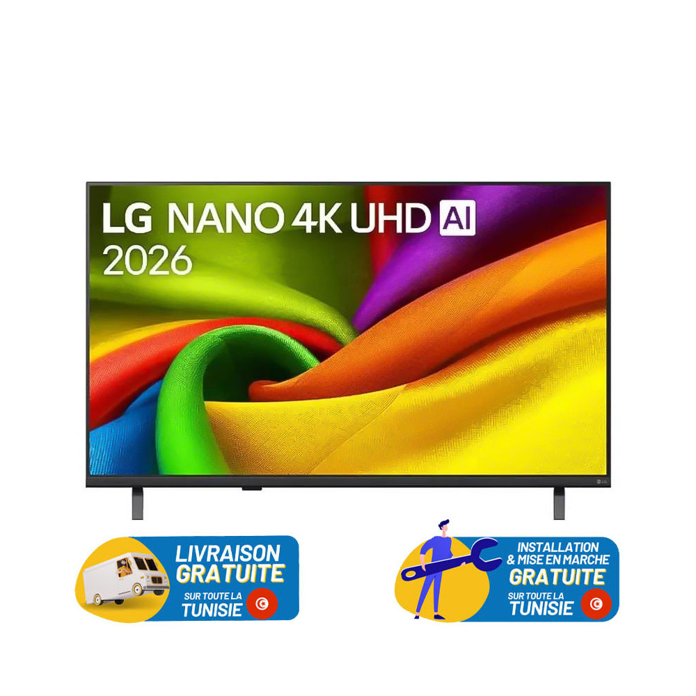 TELEVISEUR LG 55'' NANO 4K  UHD NanoCell Smart TV