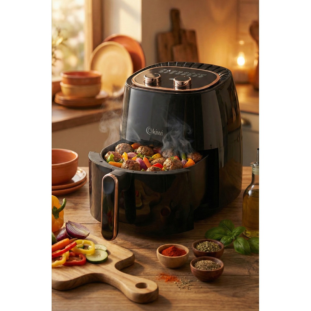 FRITEUSE SANS HUILE 5 Litre KIWI / Noir / KAF-5535