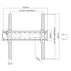 Support Mural SBOX PLB-2544T-2  32"-70"