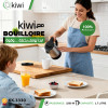 BOUILLOIRE KIWI ÉLECTRIQUE SANS FIL / 2200W / 1.7 L / INOX