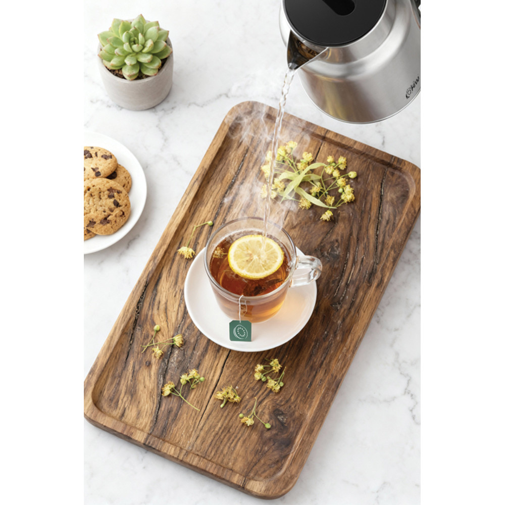 BOUILLOIRE SANS FIL KIWI 2.2 Litres / KK-3334 / INOX