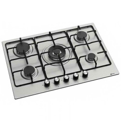 Plaque de Cuisson Encastrable FRANCO 5 FEUX / 70350-I / INOX