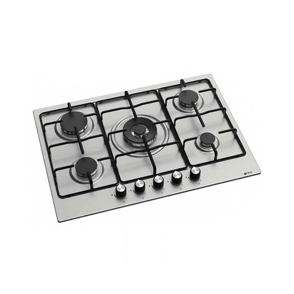 Plaque de Cuisson Encastrable FRANCO 5 FEUX / 70350-I / INOX