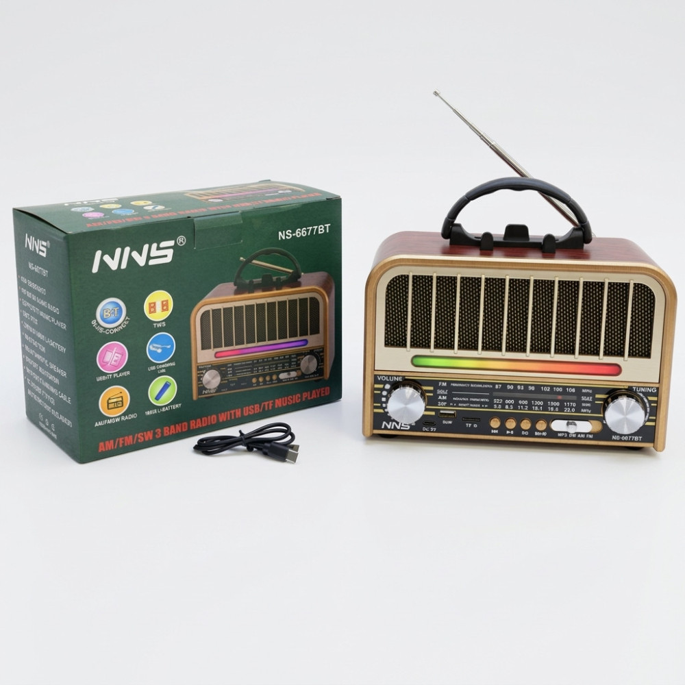 Radio FM/BT Raiseng NS-6677BT