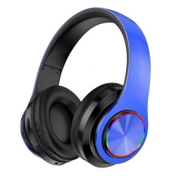 Casque sans fil B39 Pliable / Bluetooth / Bleu