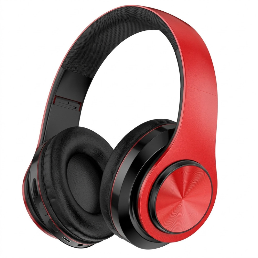 Casque sans fil B39 Pliable / Bluetooth / Rouge