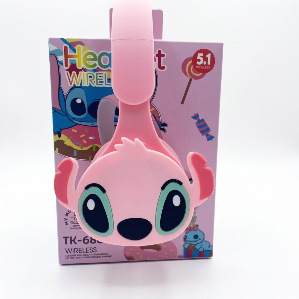 Casque Bluetooth MP3 STITCH AH-806S / Rose