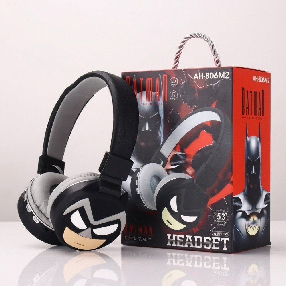 Casque Bluetooth MP3 BATMAN AH-806S / Noir