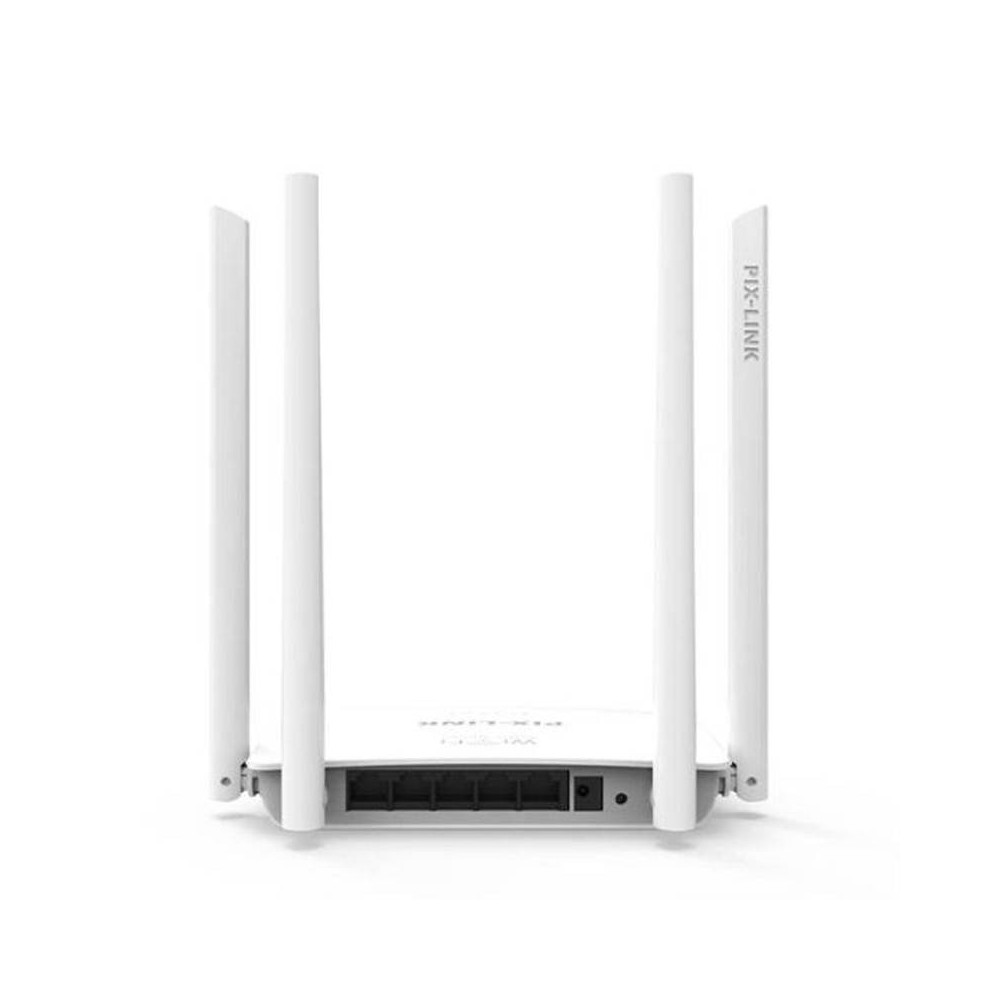 Répétiteur wifi Pix-Link LV-WR08Q 4 entennes / Blanc