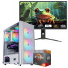 Setup Gamer Special Pc de Bureau Gaming / Ryzen 3 3200G / Vega 8 / 16 Go Avec Écran Gaming Redragon 24.5" Full HD IPS / 240 Hz