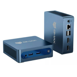 Mini Pc de bureau BMAX B1 PLUS  / J3355 / 6 Go / 128 SSD / Windows 11 / Noir