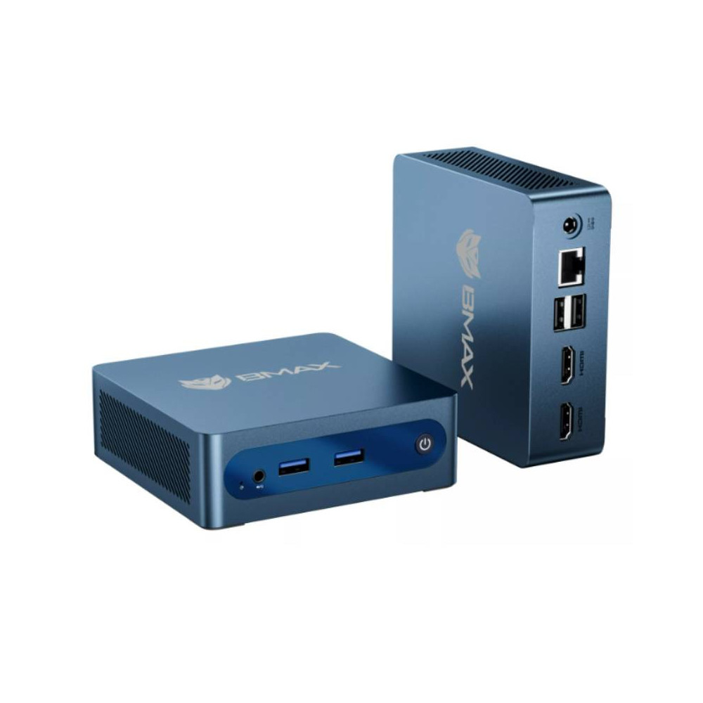 Mini Pc de bureau BMAX B1 PLUS  / J3355 / 6 Go / 128 SSD / Windows 11 / Noir Avec Écran DAHUA 24" Full HD VA / 100 Hz