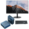 Mini Pc de bureau BMAX B1 PLUS  / J3355 / 6 Go / 128 SSD / Windows 11 / Noir Avec Écran DAHUA 24" Full HD VA / 100 Hz