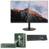 Mini Pc de bureau BMAX B6 PLUS / i3-1000NG4 / 12 Go / 512 Go SSD / Windows 11 / Vert Avec Écran DAHUA 24" Full HD VA / 100 Hz