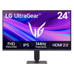 Écran Gaming LG UltraGear 24G411A-B 24'' FHD IPS 144Hz 1ms MBR-5ms GtG / HDMI/DP / Noir