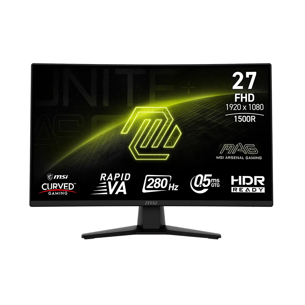 Ecran Gaming MSI Curved MAG 274CXF 27" FHD RAPID VA / 280Hz 0.5ms / 2HDMI/DP / Black