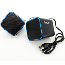 Haut Parleur Havit SK473 USB / Noir/Bleu