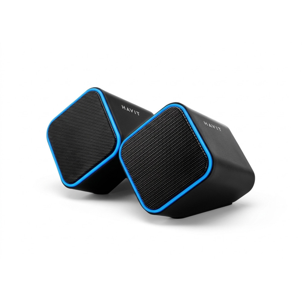 Haut Parleur Havit SK473 USB / Noir/Bleu