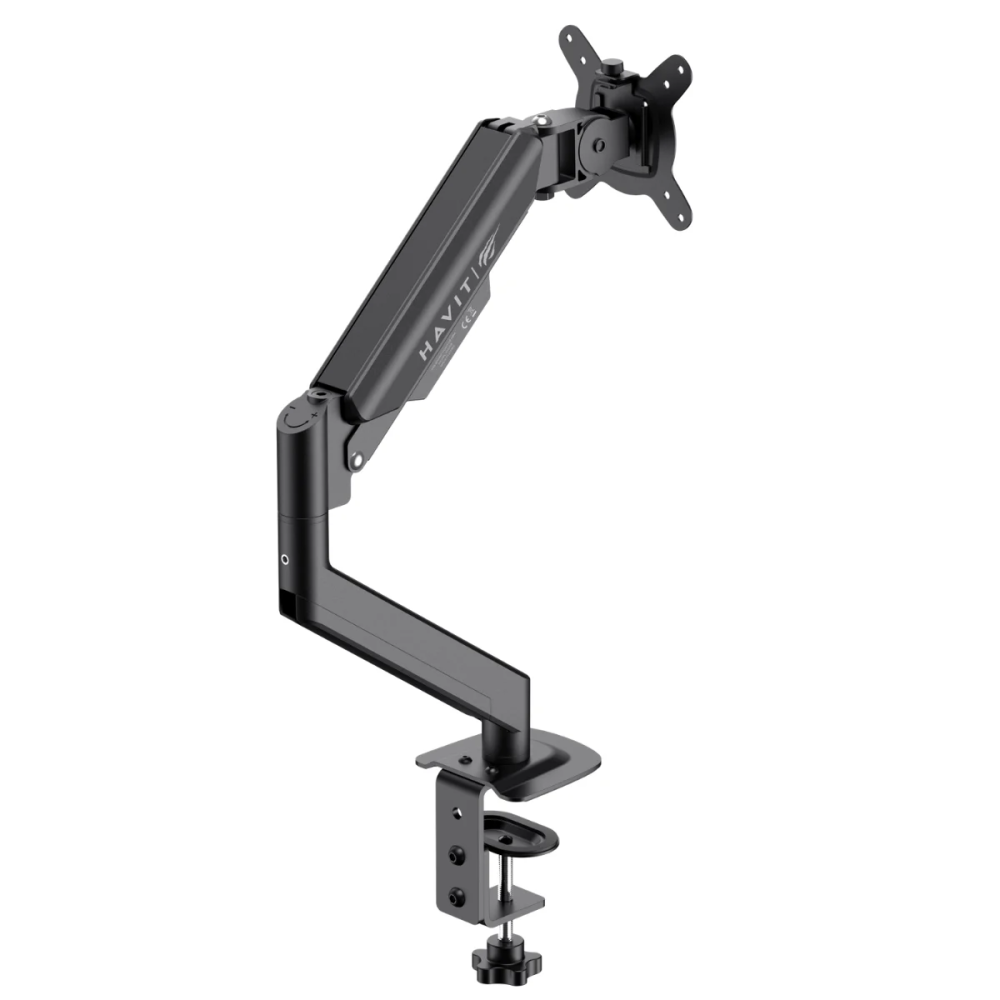 Support de bureau HAVIT MA004 avec Verin a Gas pour Ecran 17''-32''