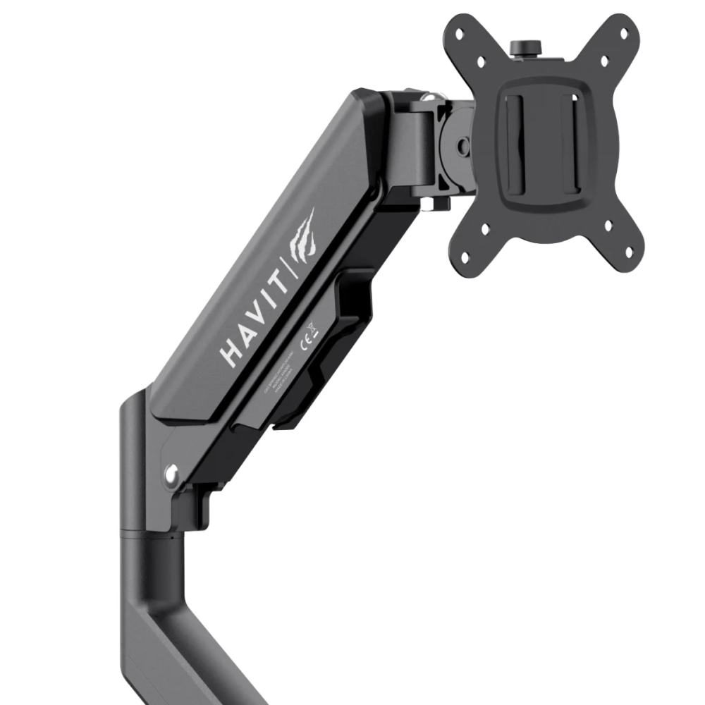 Support de bureau HAVIT MA004 avec Verin a Gas pour Ecran 17''-32''