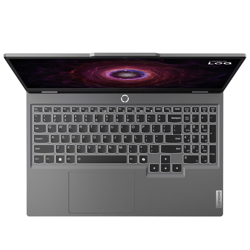 Pc Portable Gamer Lenovo LOQ 15AHP9 / Ryzen 7 7445HS / RTX 3050 6G / 8 Go DDR5 / 512 Go SSD / Windows 11 / Gris