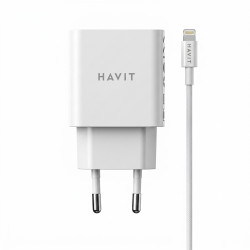 Chargeur Havit ST914 Type-C Vers Lightning / PD20W / Blanc
