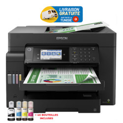 Imprimante à réservoir intégré Multifonctions 4 en 1 Epson EcoTank L15150 A3+ Avec 5 Bouteilles D'encre Incluses
